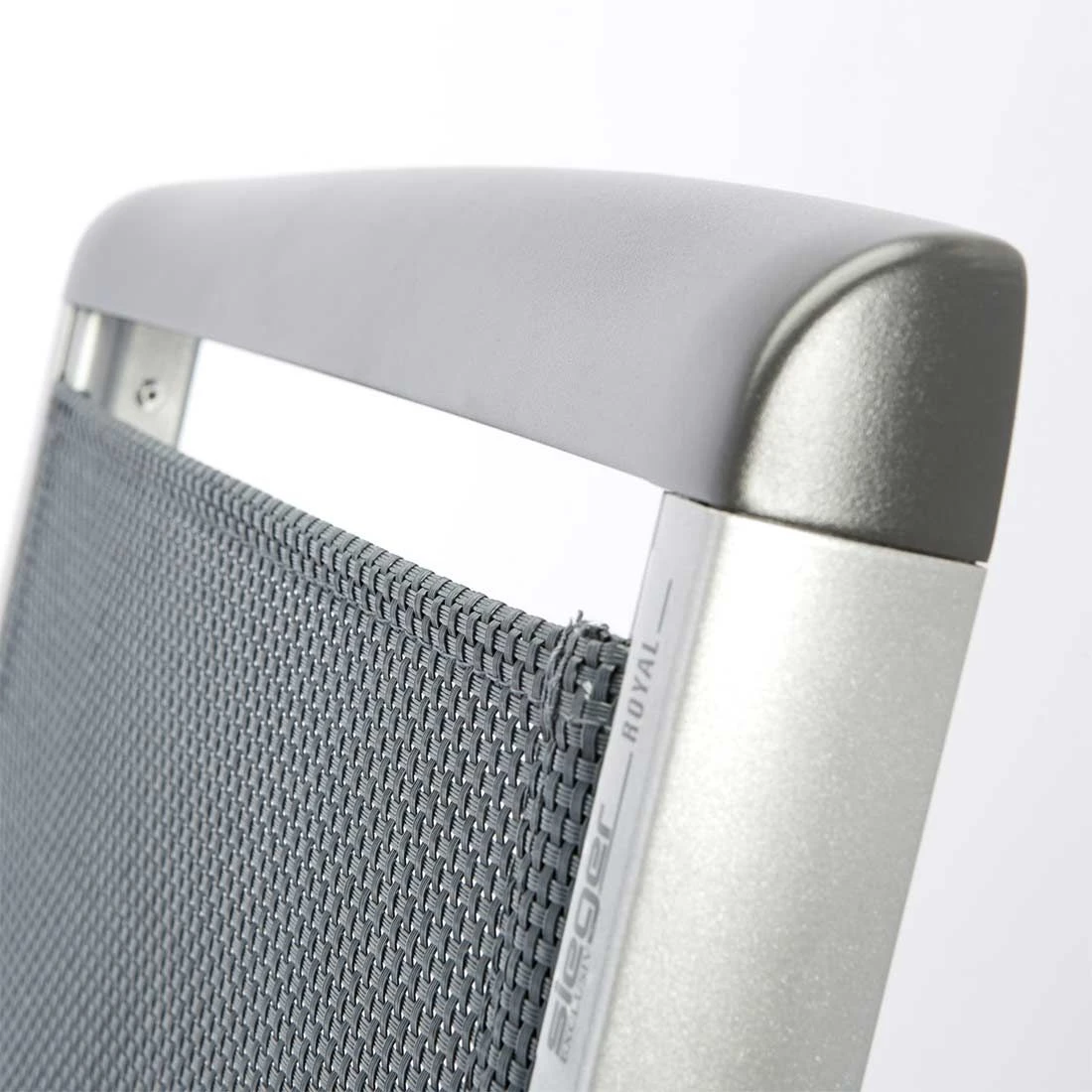 Sieger Royal Klappsessel Aluminium/Textilene Graphit/Grau – Bild 3