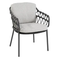 4Seasons Calpi Gartensessel Rope Anthrazit