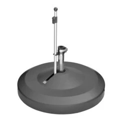 LiRo Maxi 120-K Mobiler Schirmständer Mit Schnellspanner Anthrazit