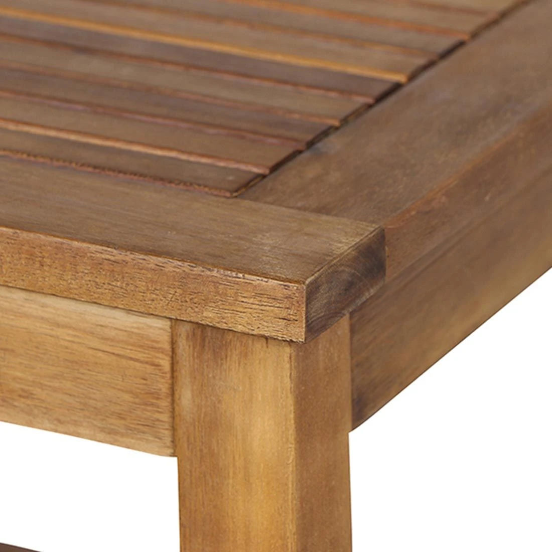 Siena Garden Astoria Beistelltisch 45x45 Cm Akazie Natur – Bild 2
