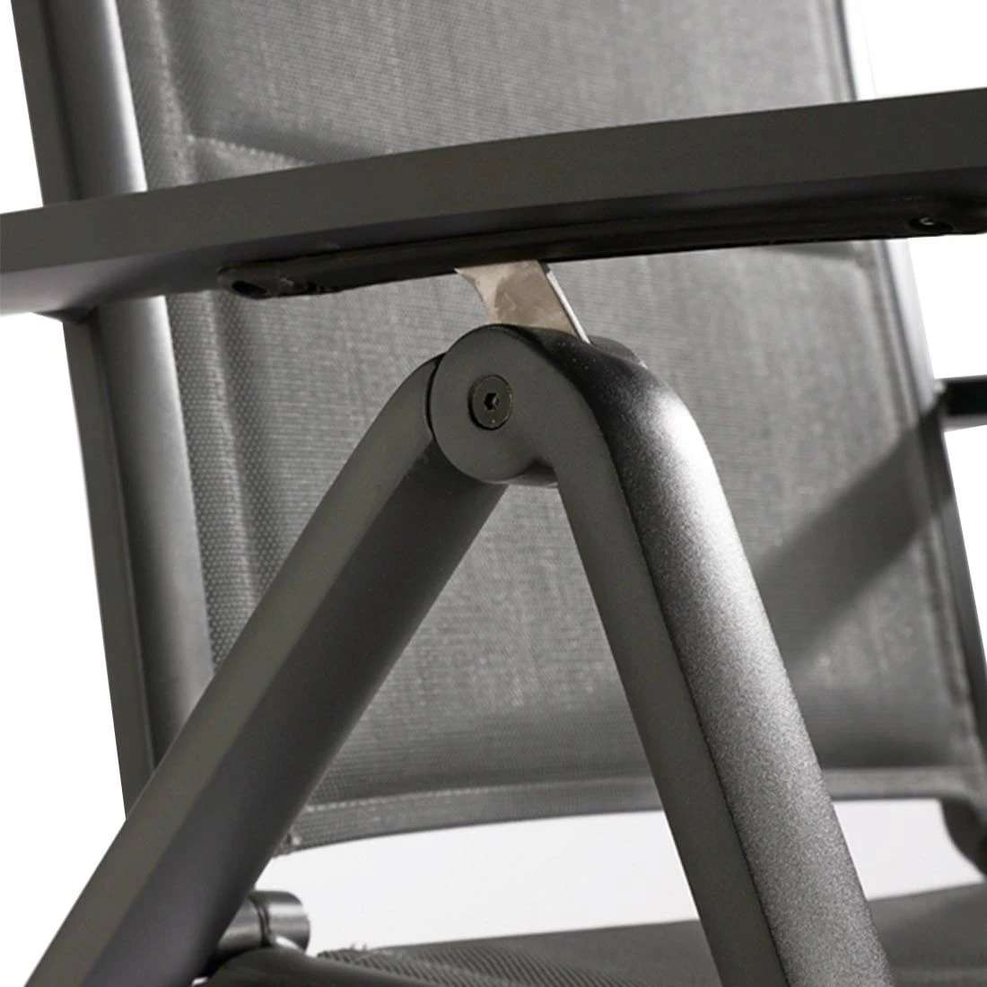 Best Varese Klappsessel Aluminium/Ergotex Anthrazit Matt – Bild 2