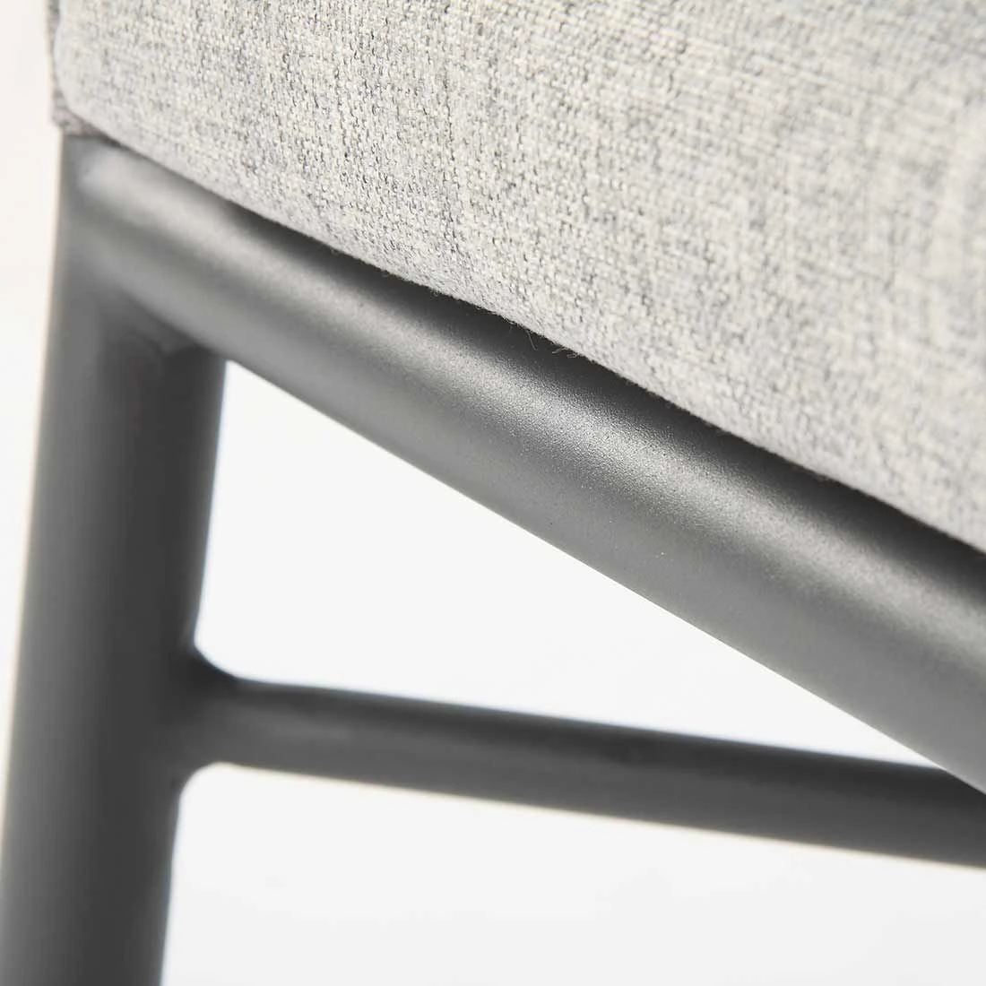 Acamp Manhattan Gartensessel Aluminium/Rope/Polster Anthrazit/Silbergrau – Bild 6