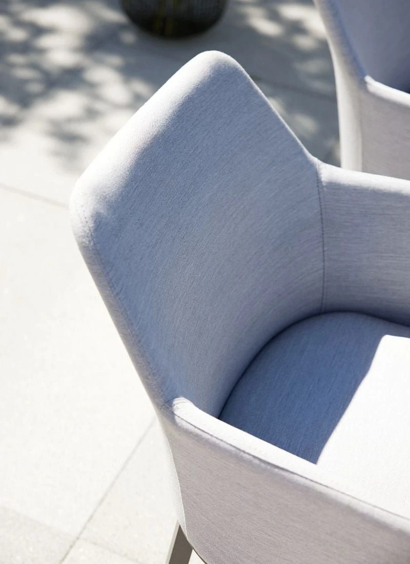 Interliving 7003 Diningstuhl Aluminium/Acryl Anthrazit/Grau – Bild 3