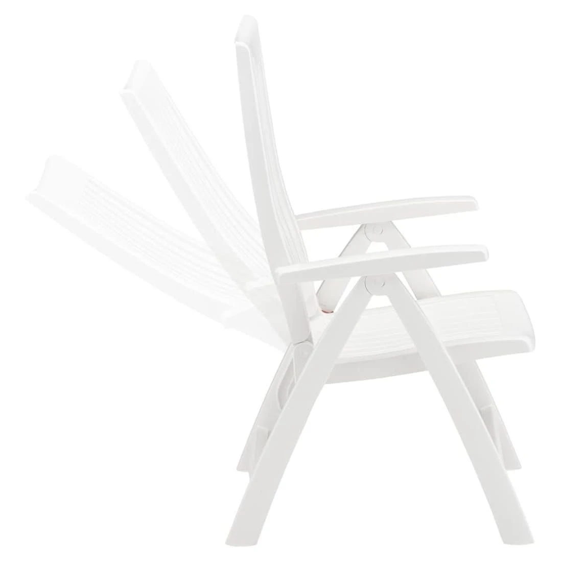 Kettler Roma Klappsessel Kunststoff Weiß – Bild 6