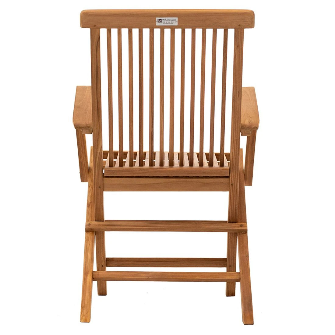 LC Garden Riva Klappstuhl Mit Armlehnen Teak Natur – Bild 4
