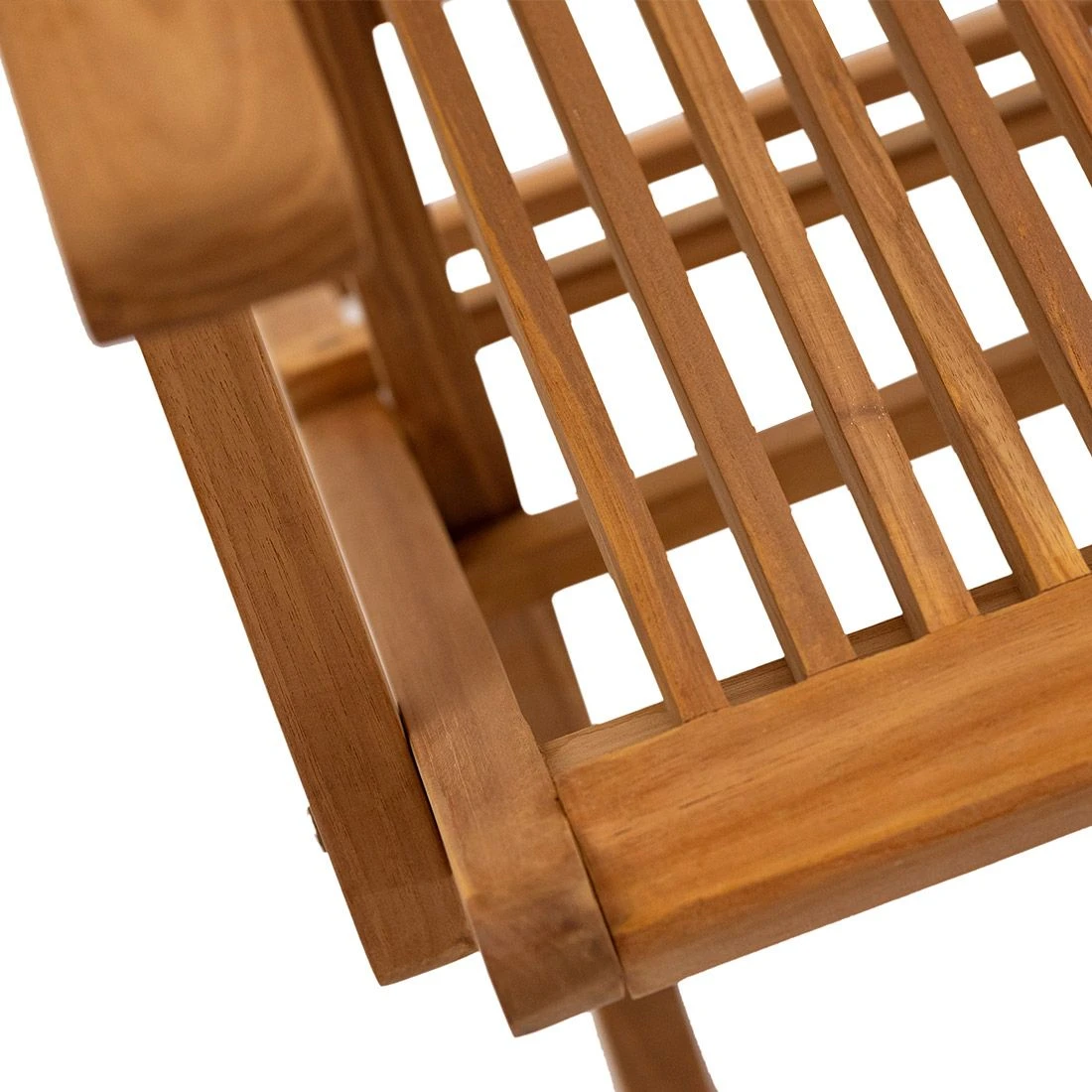 LC Garden Riva Klappstuhl Mit Armlehnen Teak Natur – Bild 6