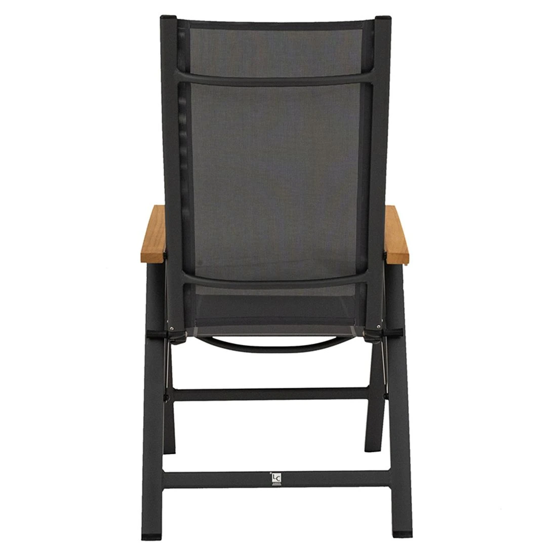 LC Garden Unicamo Klappsessel Aluminium/Textilene Anthrazit/Natur – Bild 5
