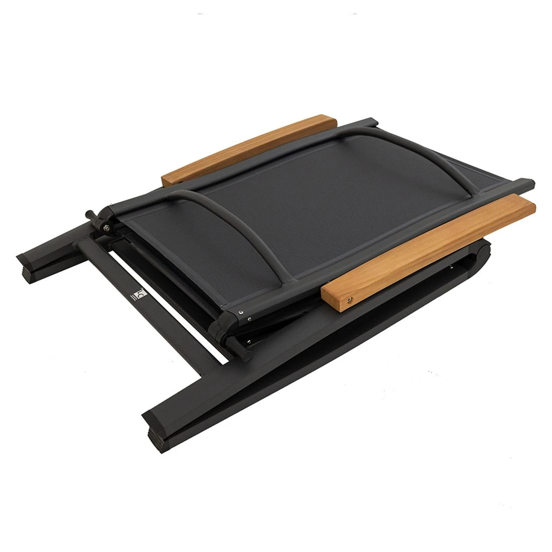 LC Garden Unicamo Klappsessel Aluminium/Textilene Anthrazit/Natur – Bild 6