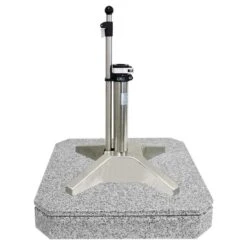 LiRo Schirmsockel Midi-Plus 100 KE Granit Granit-Grau