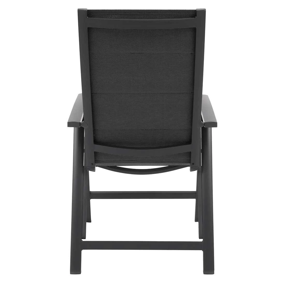 OUTLIV. Falun Klappsessel Aluminium/Textilene Anthrazit – Bild 4