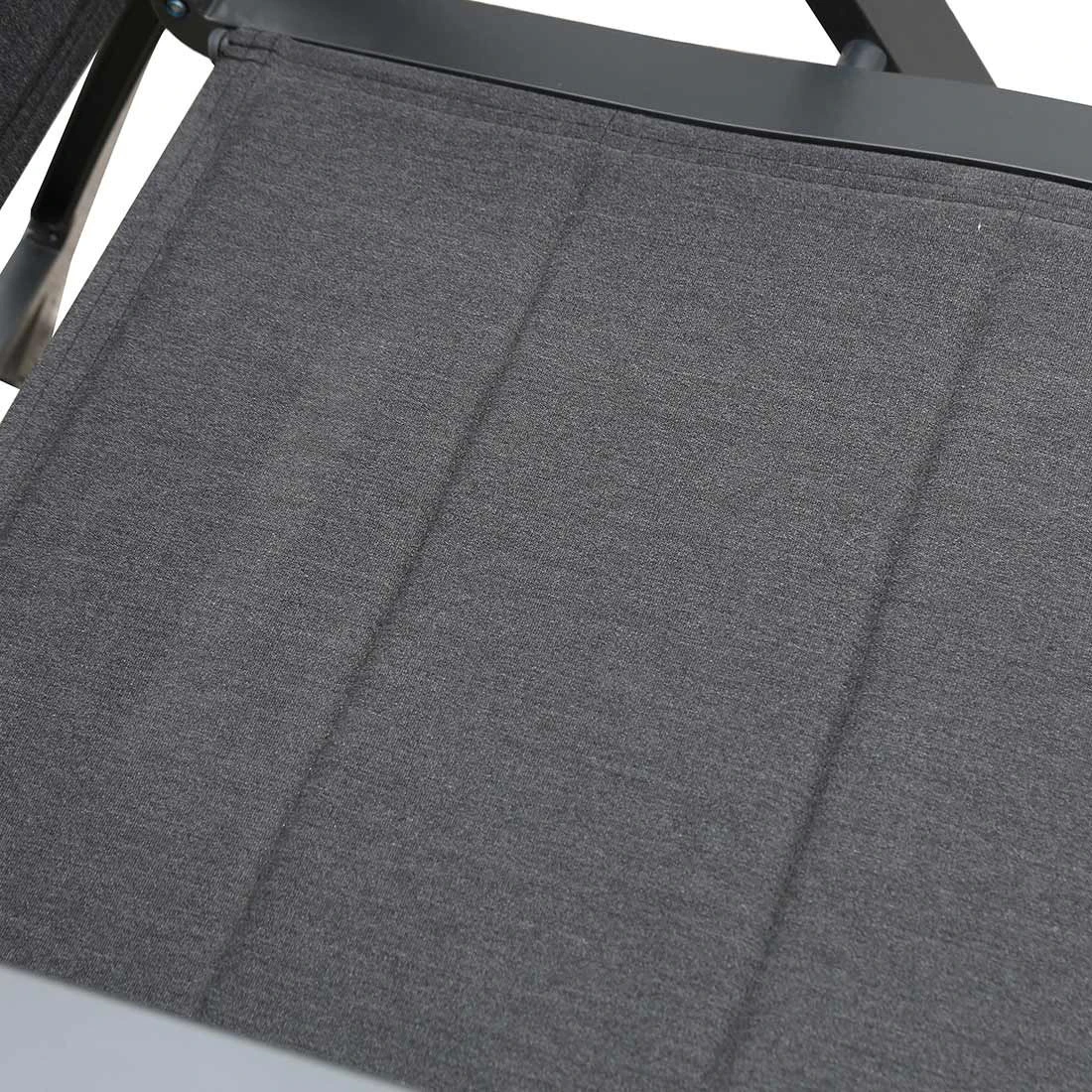 OUTLIV. London Klappsessel Aluminium/Sunbrella Anthrazit/Sooty – Bild 4