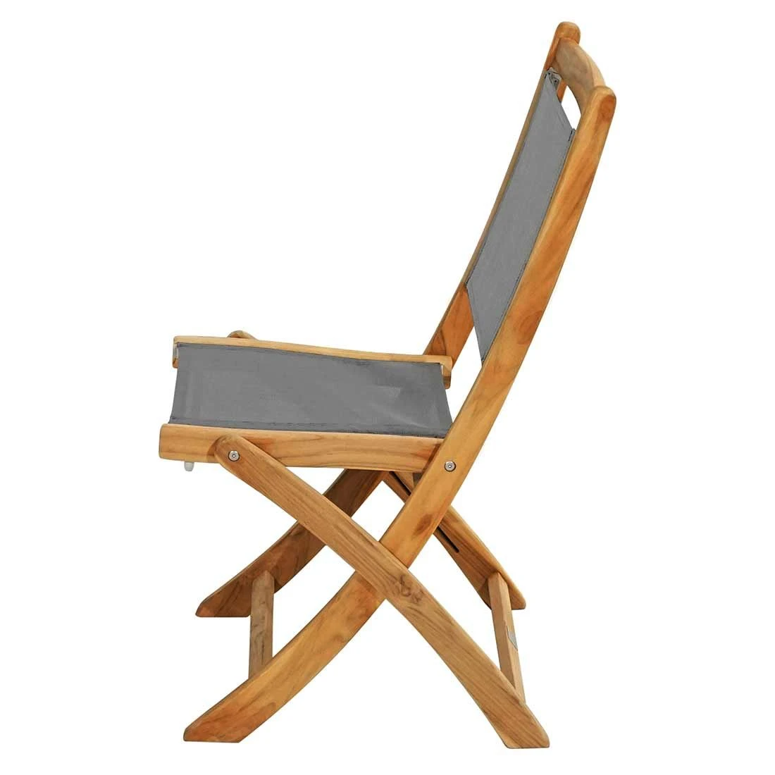 Ploß Manila Klappstuhl Akazie/Textilene Natur – Bild 3