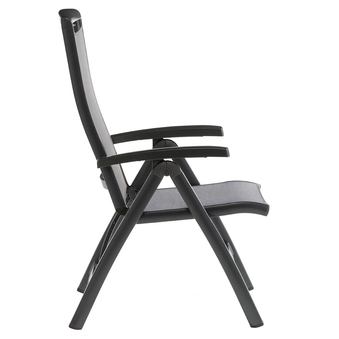 Sieger Royal Klappsessel Aluminium/Textilux® Eisengrau/Hellgrau – Bild 2