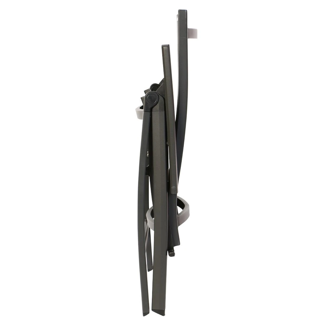 Sungörl Bornheim Klappsessel Aluminium/Textilene Anthrazit/Schwarz – Bild 2